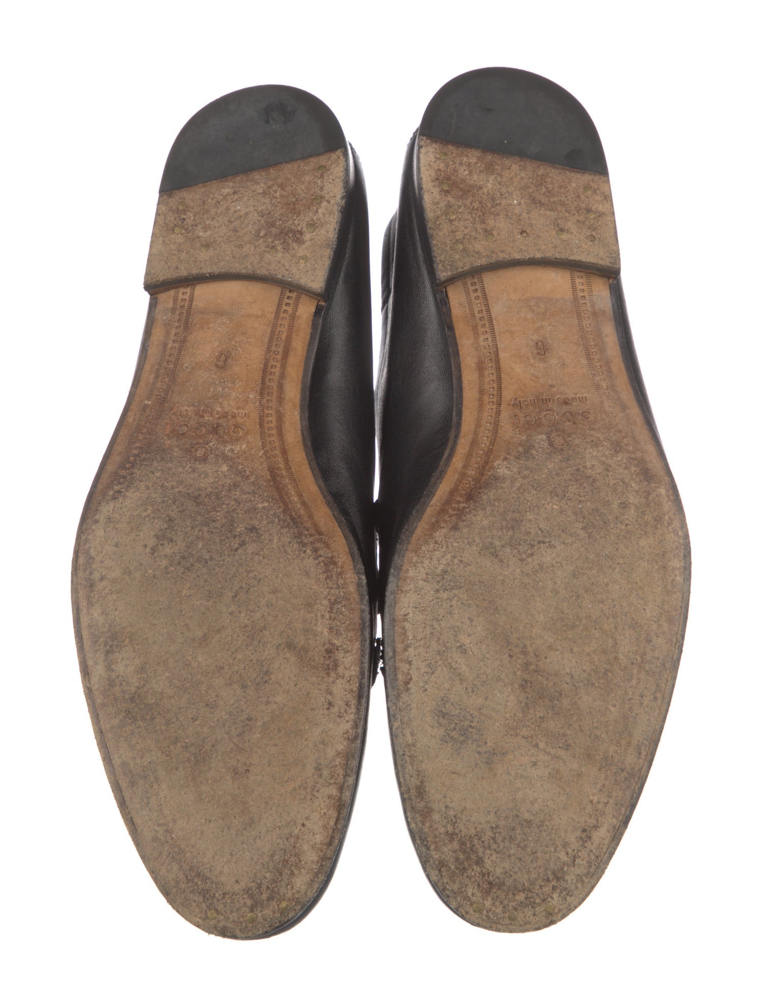 Gucci 2023 Gucci Brixton Bobcat Horsebit Accent Dress Loafers Dress Loafers